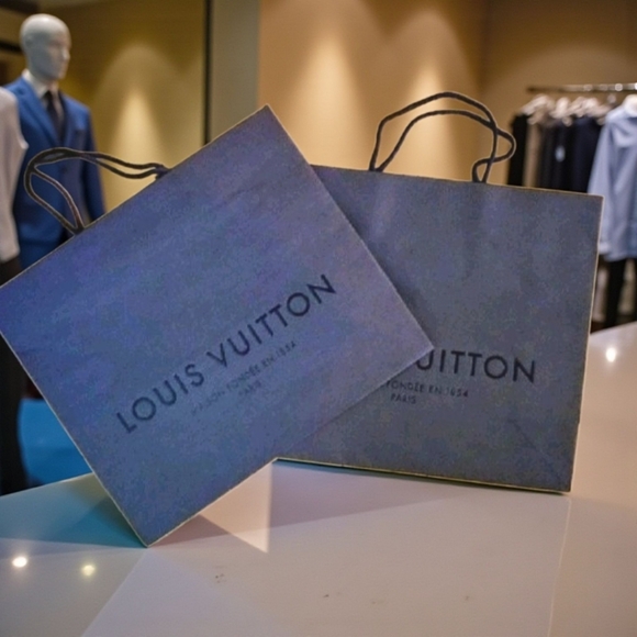 Louis Vuitton Large Paper Shopping Gift Bag Shopping Bag - Picture 2 of 4